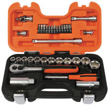 Bahco pipenøkkelsett 34 deler